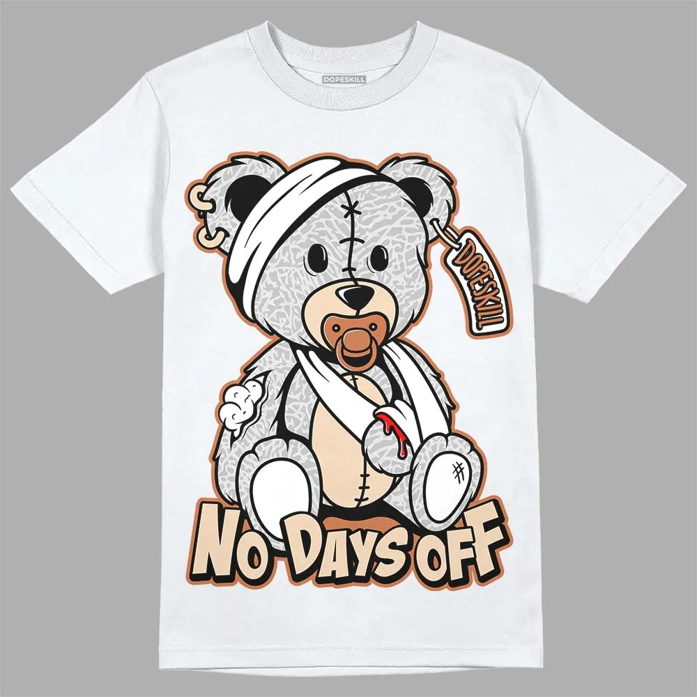 Craft Ivory 3s DopeSkill T-Shirt Hurt Bear Graphic sold by DopeSkill