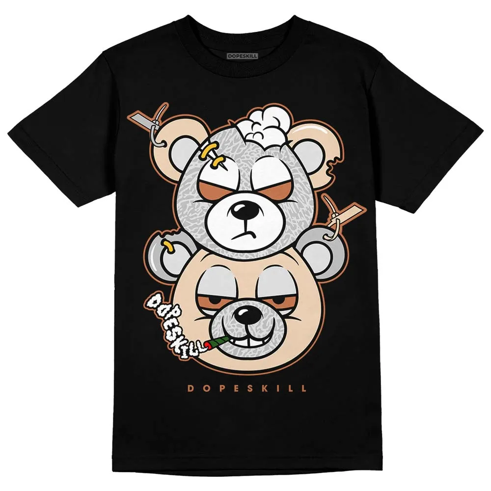 Craft Ivory 3s DopeSkill T-Shirt New Double Bear Graphic sold by DopeSkill product image thumbnail 2