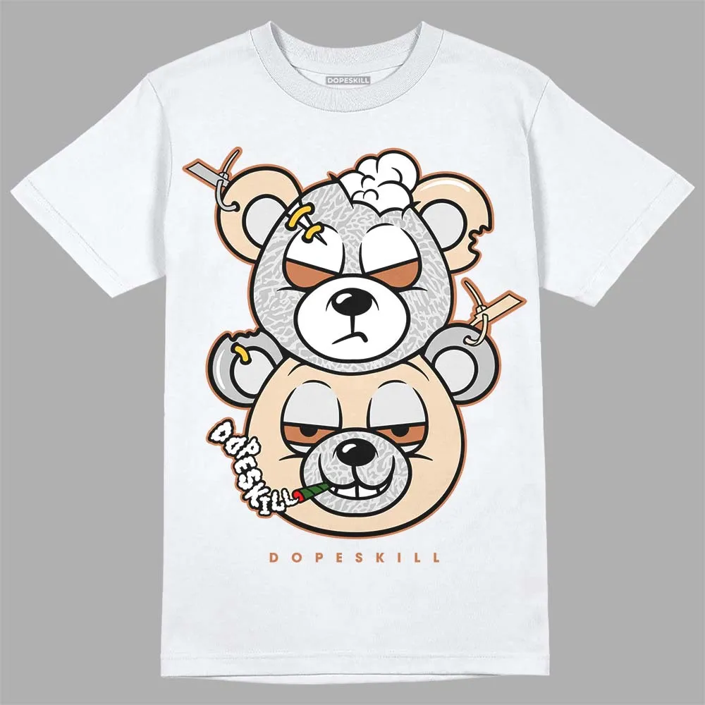 Craft Ivory 3s DopeSkill T-Shirt New Double Bear Graphic sold by DopeSkill