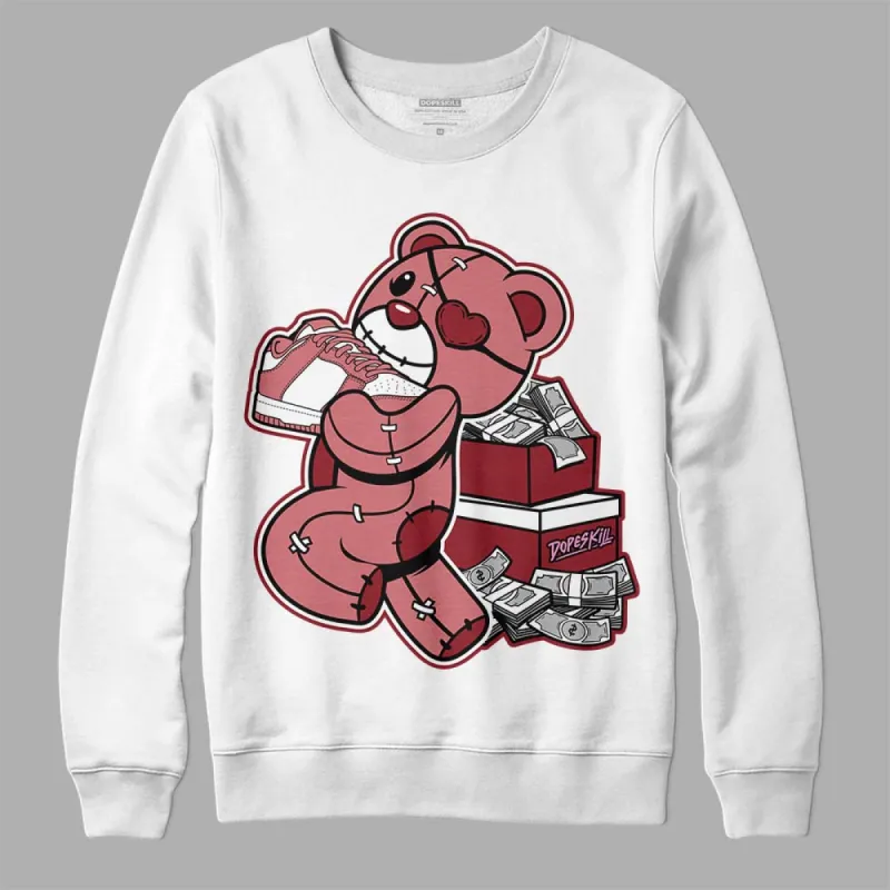 Valentine's Day Collection DopeSkill Sweatshirt Bear Steals Sneaker Graphic sold by DopeSkill