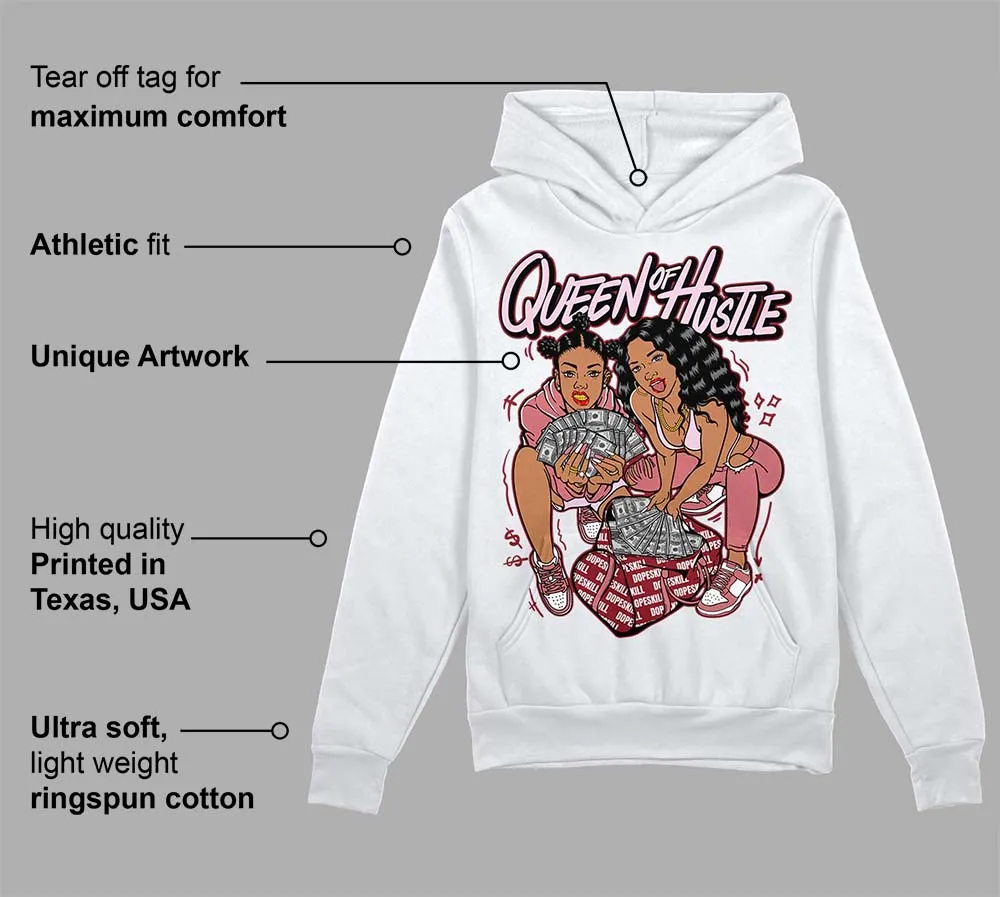 Valentine's Day Collection DopeSkill Hoodie Sweatshirt Queen Of Hustle Graphic sold by DopeSkill product image thumbnail 3