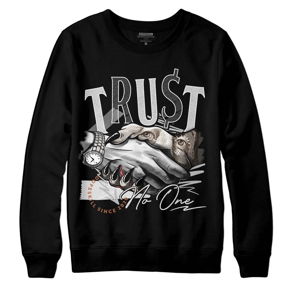 Craft Ivory 3s DopeSkill Sweatshirt Trust No One Graphic sold by DopeSkill product image thumbnail 2