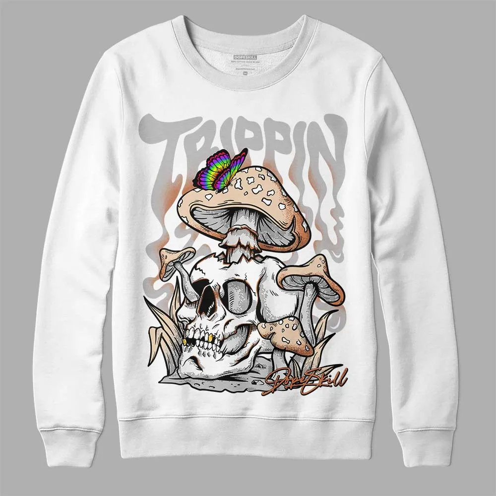 Craft Ivory 3s DopeSkill Sweatshirt Trippin Graphic sold by DopeSkill