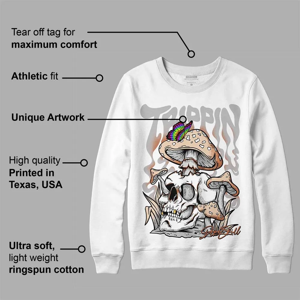 Craft Ivory 3s DopeSkill Sweatshirt Trippin Graphic sold by DopeSkill product image thumbnail 3