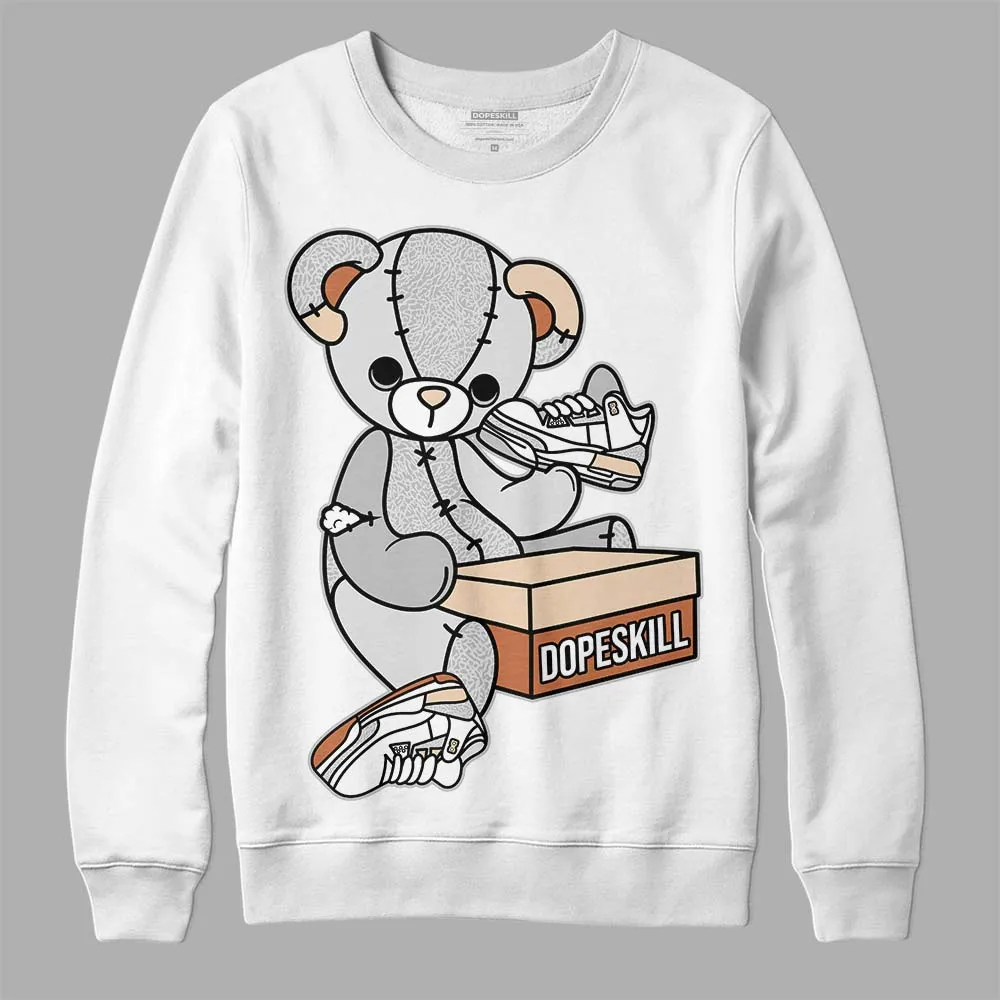 Craft Ivory 3s DopeSkill Sweatshirt Sneakerhead BEAR Graphic sold by DopeSkill