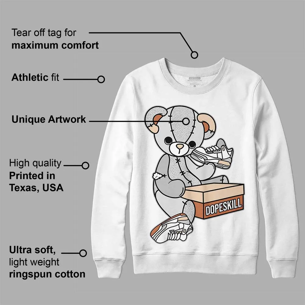 Craft Ivory 3s DopeSkill Sweatshirt Sneakerhead BEAR Graphic sold by DopeSkill product image thumbnail 3