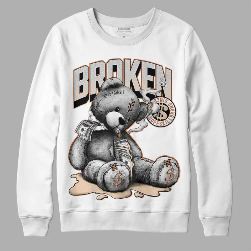 Craft Ivory 3s DopeSkill Sweatshirt Sick Bear Graphic sold by DopeSkill