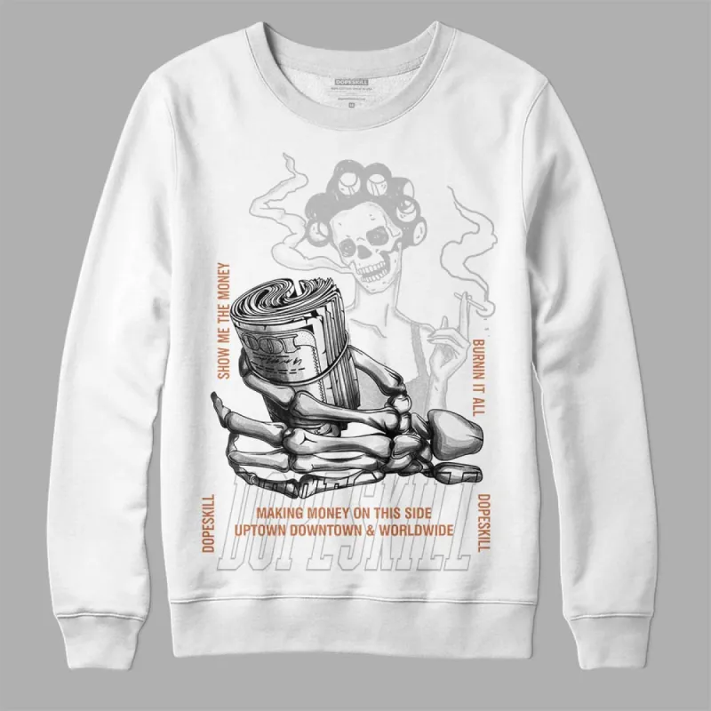 Craft Ivory 3s DopeSkill Sweatshirt Show Me The Money Graphic sold by DopeSkill