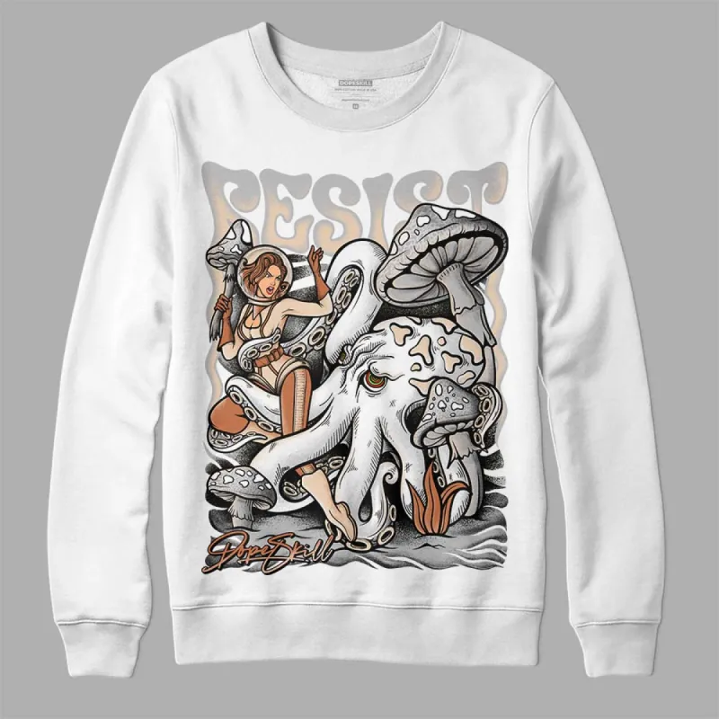Craft Ivory 3s DopeSkill Sweatshirt Resist Graphic sold by DopeSkill