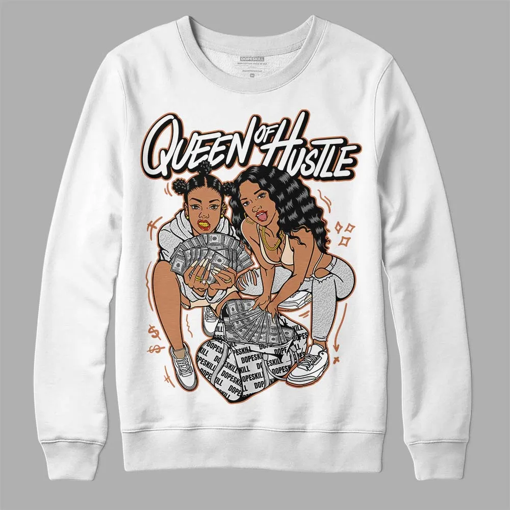 Craft Ivory 3s DopeSkill Sweatshirt Queen Of Hustle Graphic sold by DopeSkill