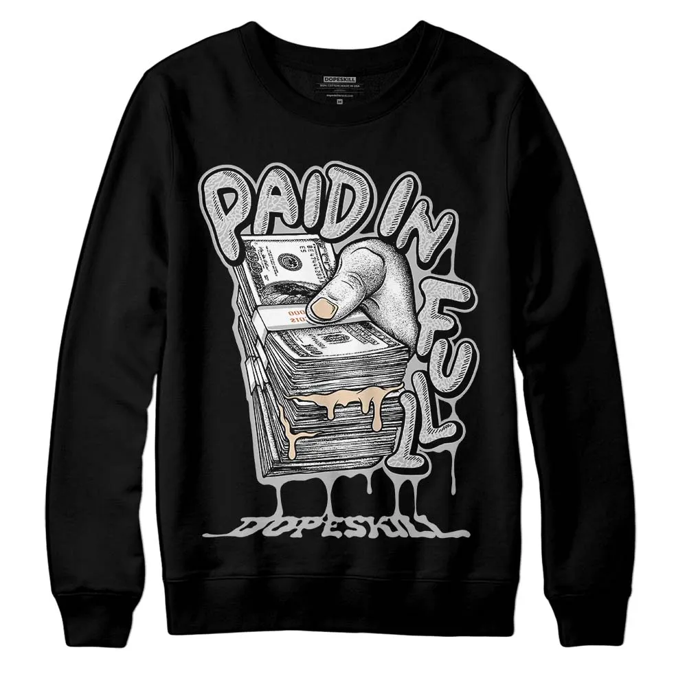 Craft Ivory 3s DopeSkill Sweatshirt Paid In Full Graphic sold by DopeSkill product image thumbnail 2