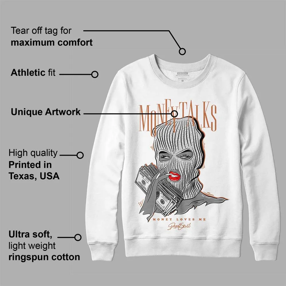 Craft Ivory 3s DopeSkill Sweatshirt Money Talks Graphic sold by DopeSkill product image thumbnail 3