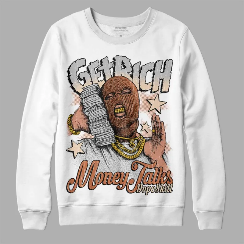Craft Ivory 3s DopeSkill Sweatshirt Get Rich Graphic sold by DopeSkill