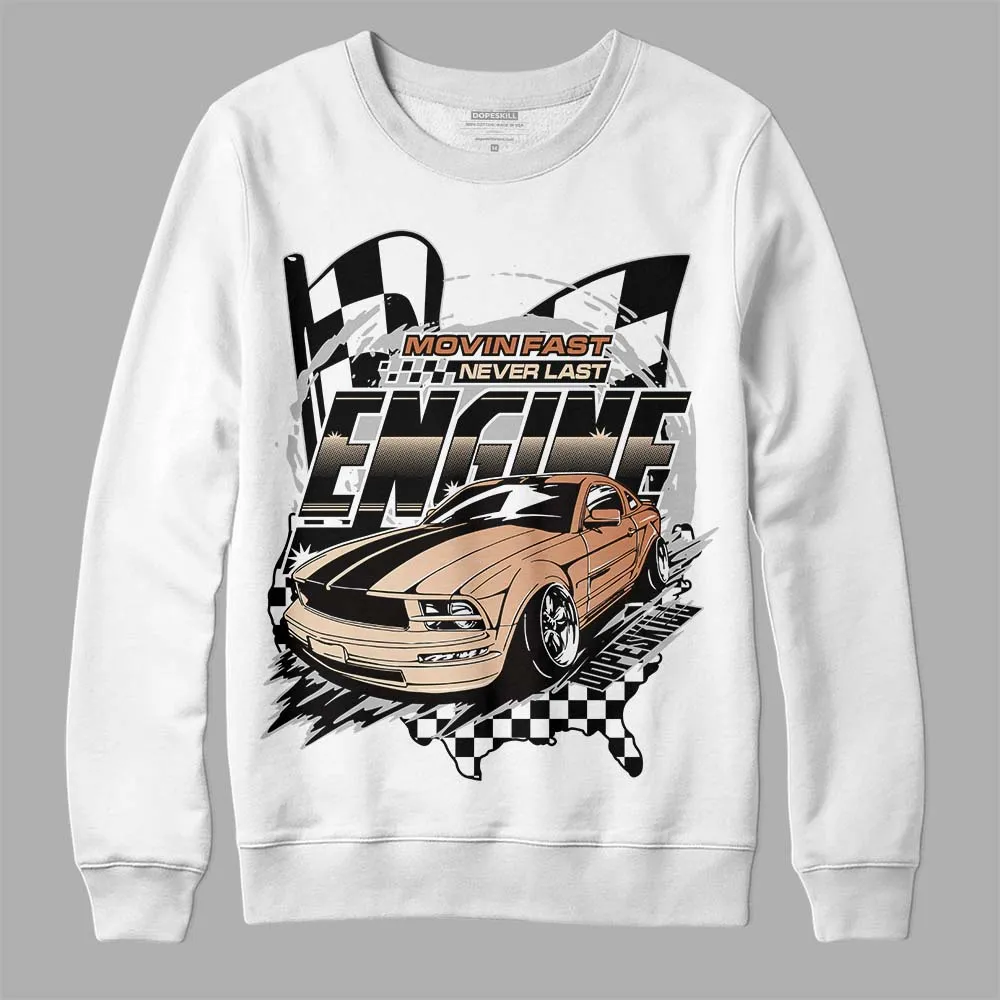 Craft Ivory 3s DopeSkill Sweatshirt ENGINE Tshirt Graphic sold by DopeSkill