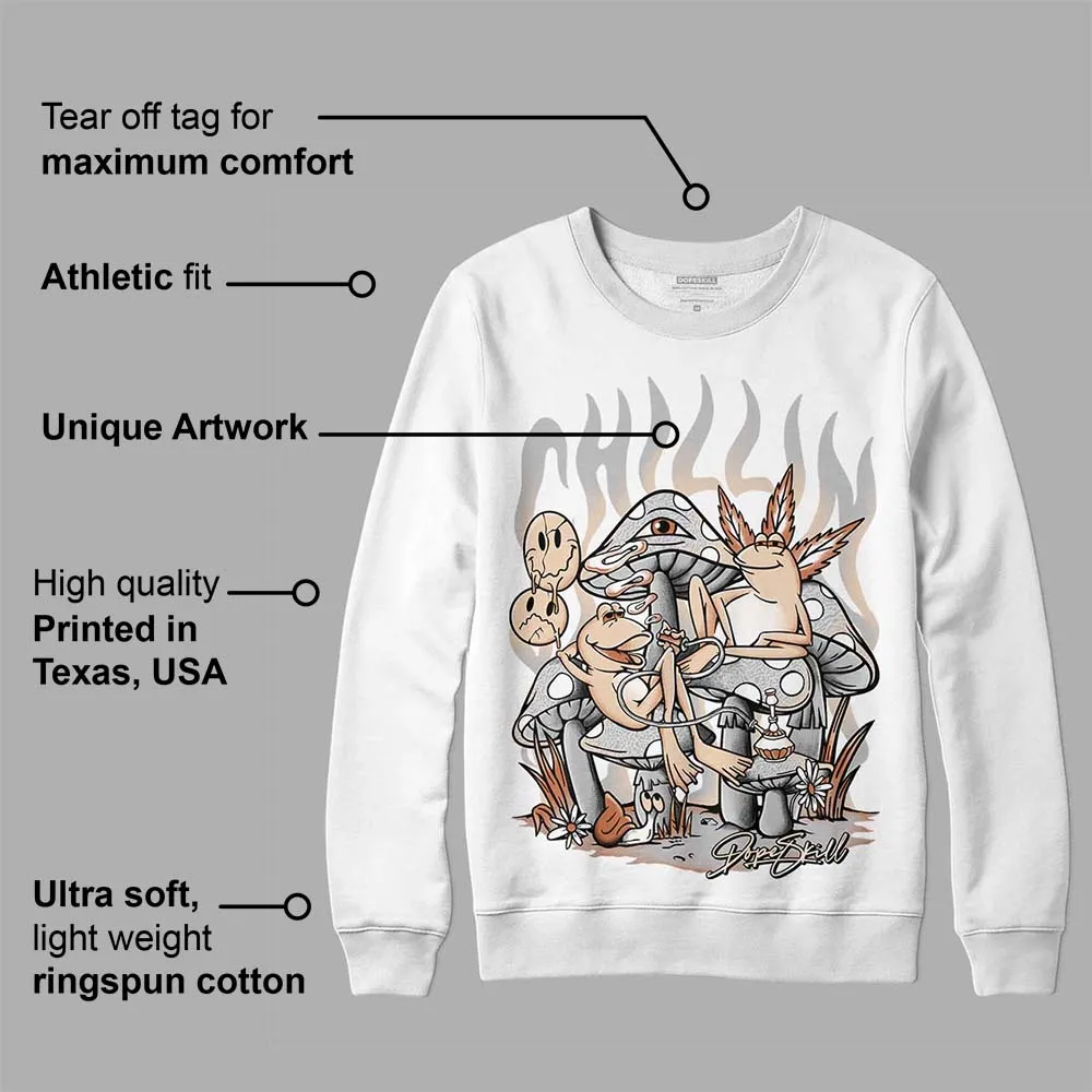 Craft Ivory 3s DopeSkill Sweatshirt Chillin Graphic sold by DopeSkill product image thumbnail 3