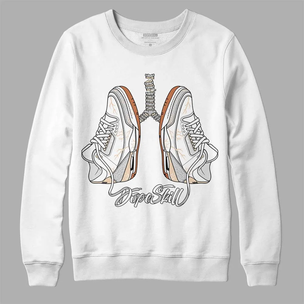 Craft Ivory 3s DopeSkill Sweatshirt Breathe Graphic sold by DopeSkill