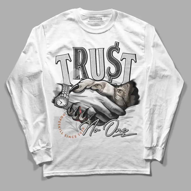 Craft Ivory 3s DopeSkill Long Sleeve T-Shirt Trust No One Graphic sold by DopeSkill
