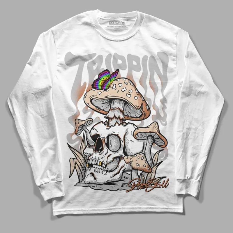 Craft Ivory 3s DopeSkill Long Sleeve T-Shirt Trippin Graphic sold by DopeSkill