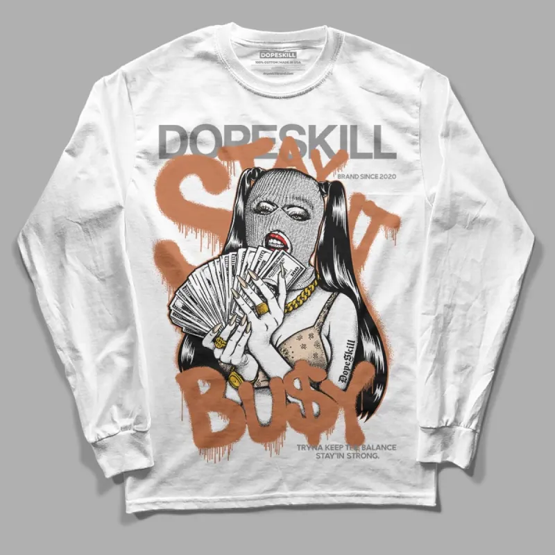 Craft Ivory 3s DopeSkill Long Sleeve T-Shirt Stay It Busy Graphic sold by DopeSkill