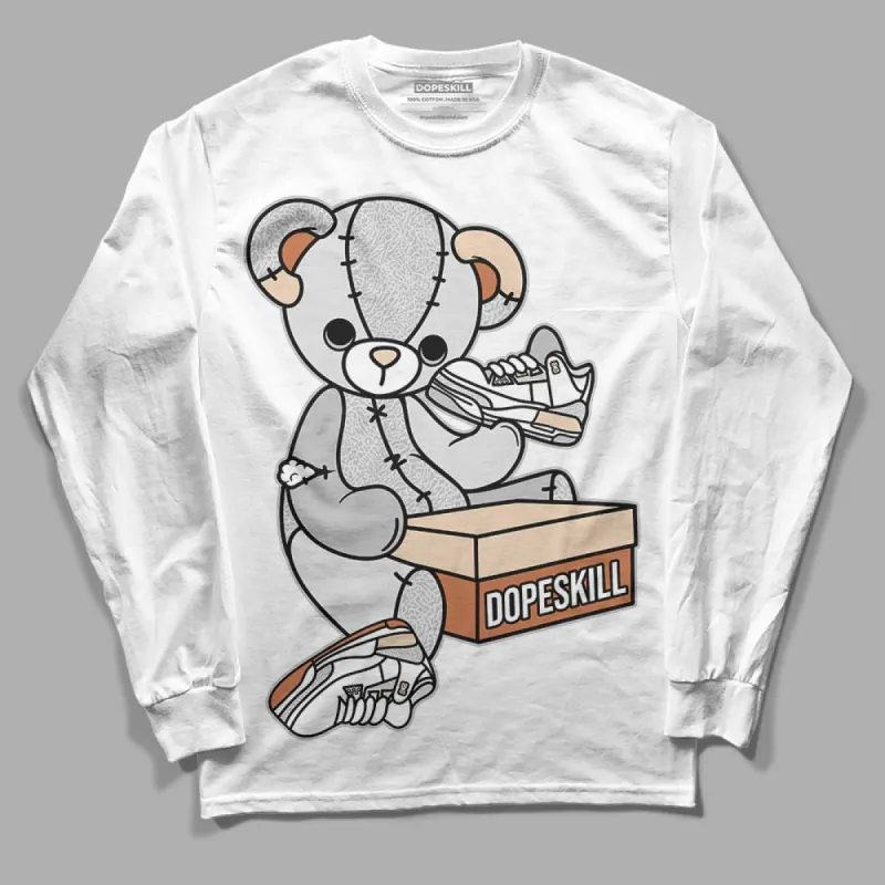 Craft Ivory 3s DopeSkill Long Sleeve T-Shirt Sneakerhead BEAR Graphic sold by DopeSkill