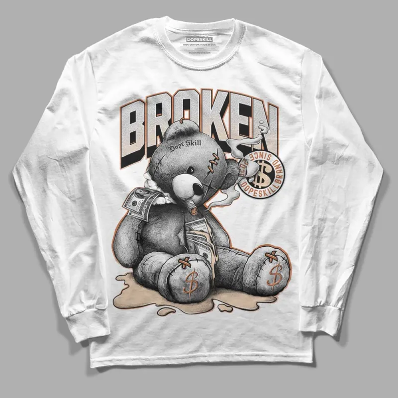 Craft Ivory 3s DopeSkill Long Sleeve T-Shirt Sick Bear Graphic sold by DopeSkill