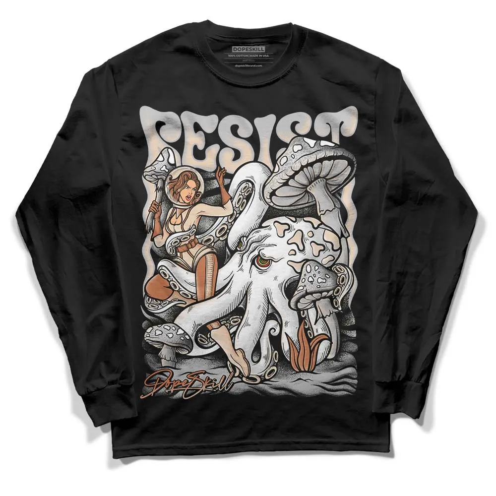 Craft Ivory 3s DopeSkill Long Sleeve T-Shirt Resist Graphic sold by DopeSkill product image thumbnail 2