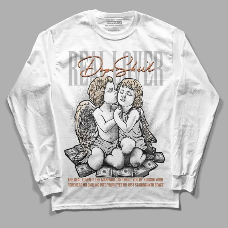 Craft Ivory 3s DopeSkill Long Sleeve T-Shirt Real Lover Graphic sold by DopeSkill