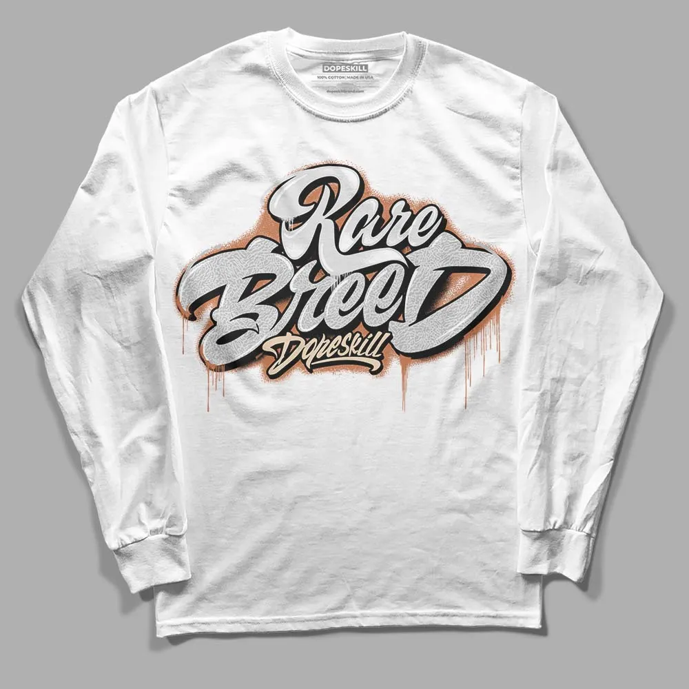 Craft Ivory 3s DopeSkill Long Sleeve T-Shirt Rare Breed Type Graphic sold by DopeSkill