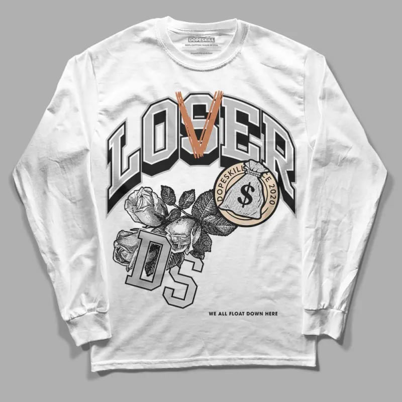 Craft Ivory 3s DopeSkill Long Sleeve T-Shirt Loser Lover Graphic sold by DopeSkill