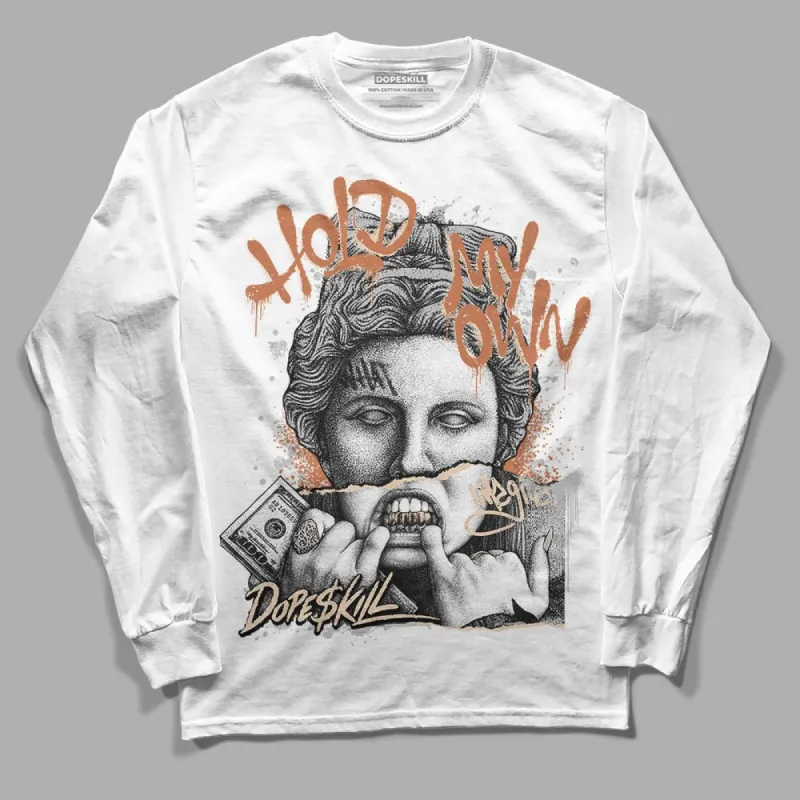Craft Ivory 3s DopeSkill Long Sleeve T-Shirt Hold My Own Graphic sold by DopeSkill