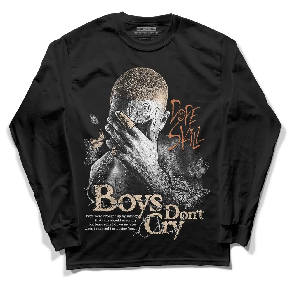 Craft Ivory 3s DopeSkill Long Sleeve T-Shirt Boys Don't Cry Graphic sold by DopeSkill product image thumbnail 2