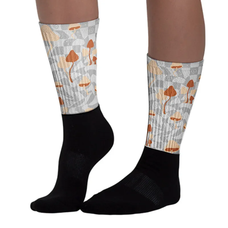 Craft Ivory 3s DopeSkill Sublimated Socks Mushroom Graphic sold by DopeSkill product image thumbnail 3