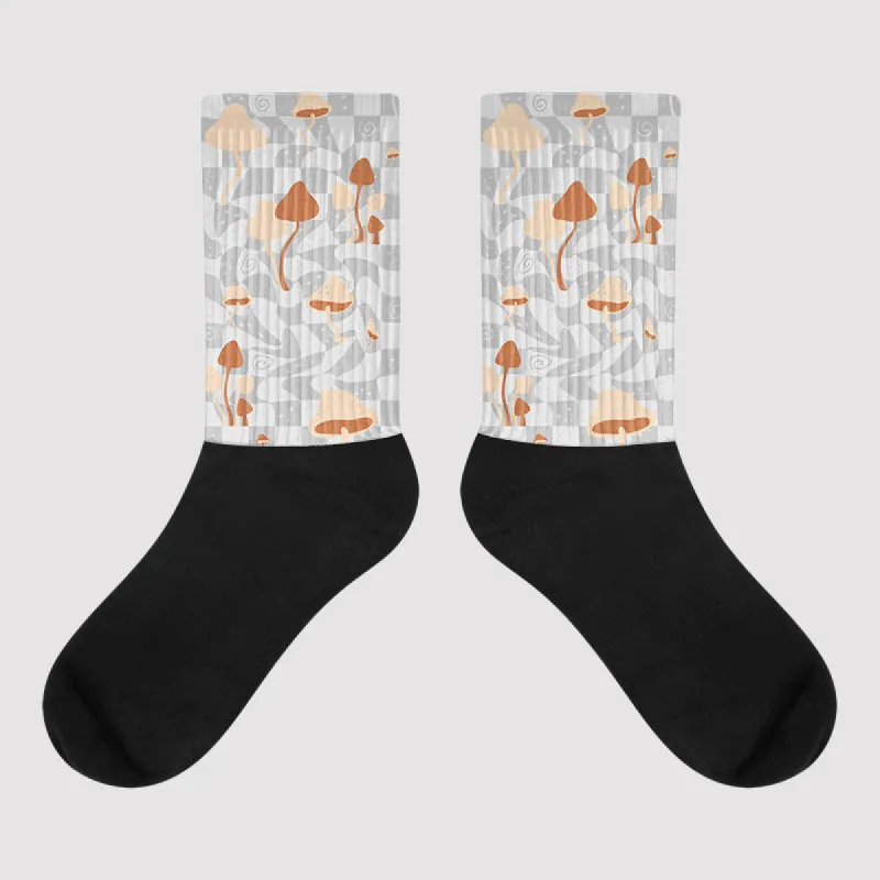 Craft Ivory 3s DopeSkill Sublimated Socks Mushroom Graphic sold by DopeSkill