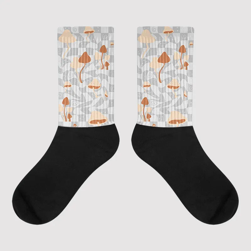 Craft Ivory 3s DopeSkill Sublimated Socks Mushroom Graphic sold by DopeSkill