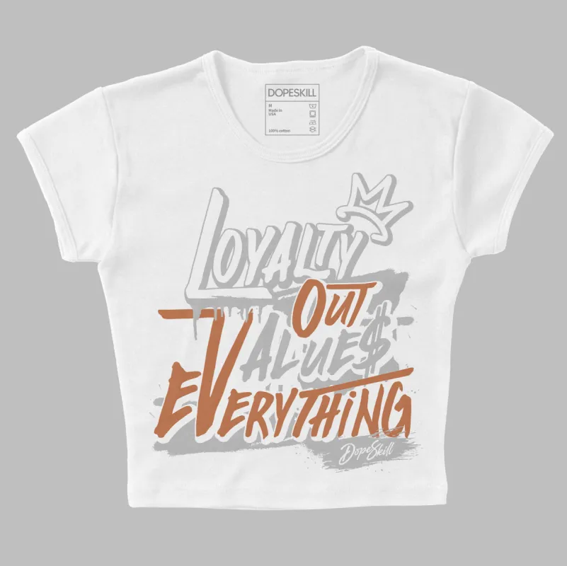 Craft Ivory 3s DopeSkill Women's Crop Top LOVE Graphic sold by DopeSkill