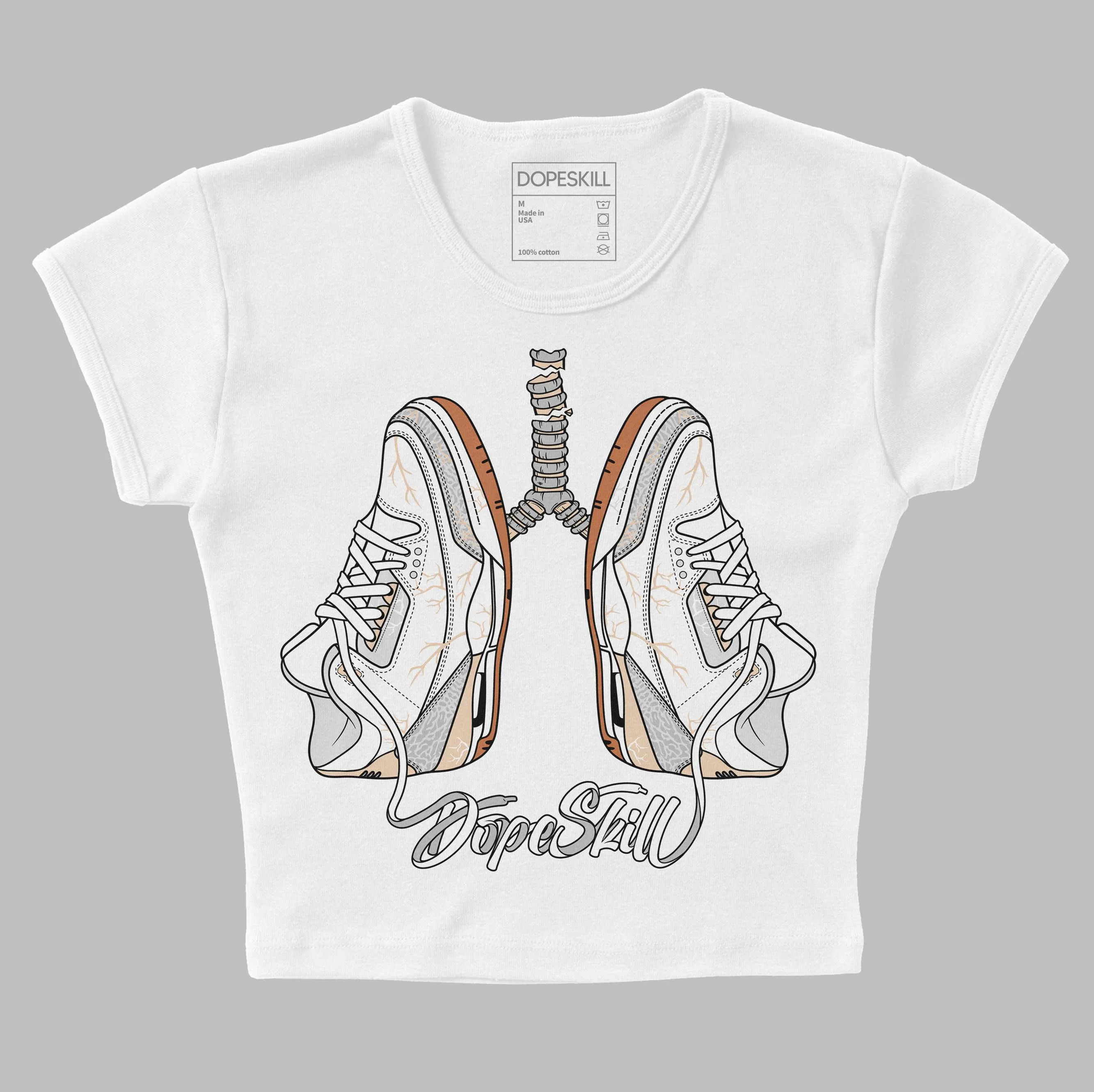 Craft Ivory 3s DopeSkill Women's Crop Top Breathe Graphic sold by DopeSkill