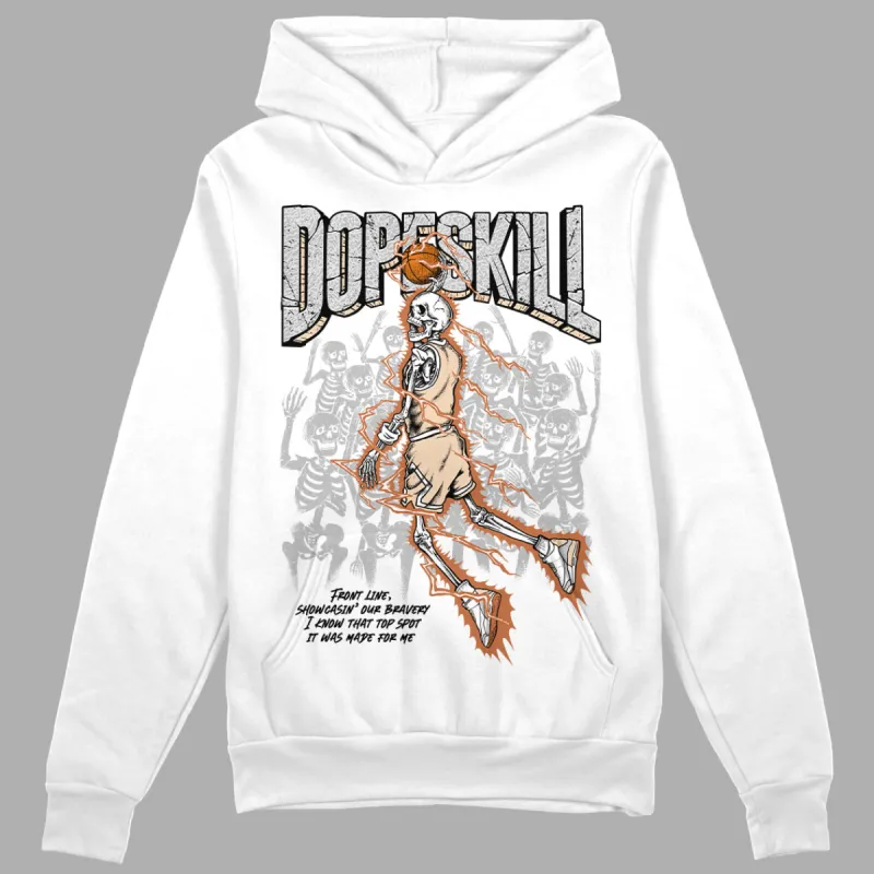Craft Ivory 3s DopeSkill Hoodie Sweatshirt Thunder Dunk Graphic sold by DopeSkill