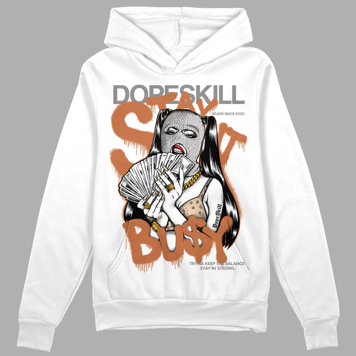 Craft Ivory 3s DopeSkill Hoodie Sweatshirt Stay It Busy Graphic sold by DopeSkill