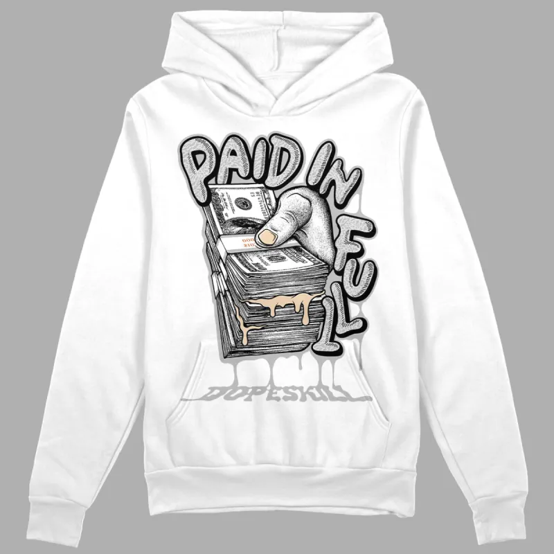 Craft Ivory 3s DopeSkill Hoodie Sweatshirt Paid In Full Graphic sold by DopeSkill