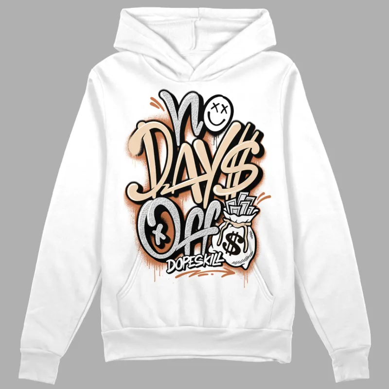Craft Ivory 3s DopeSkill Hoodie Sweatshirt No Days Off Graphic made by DopeSkill