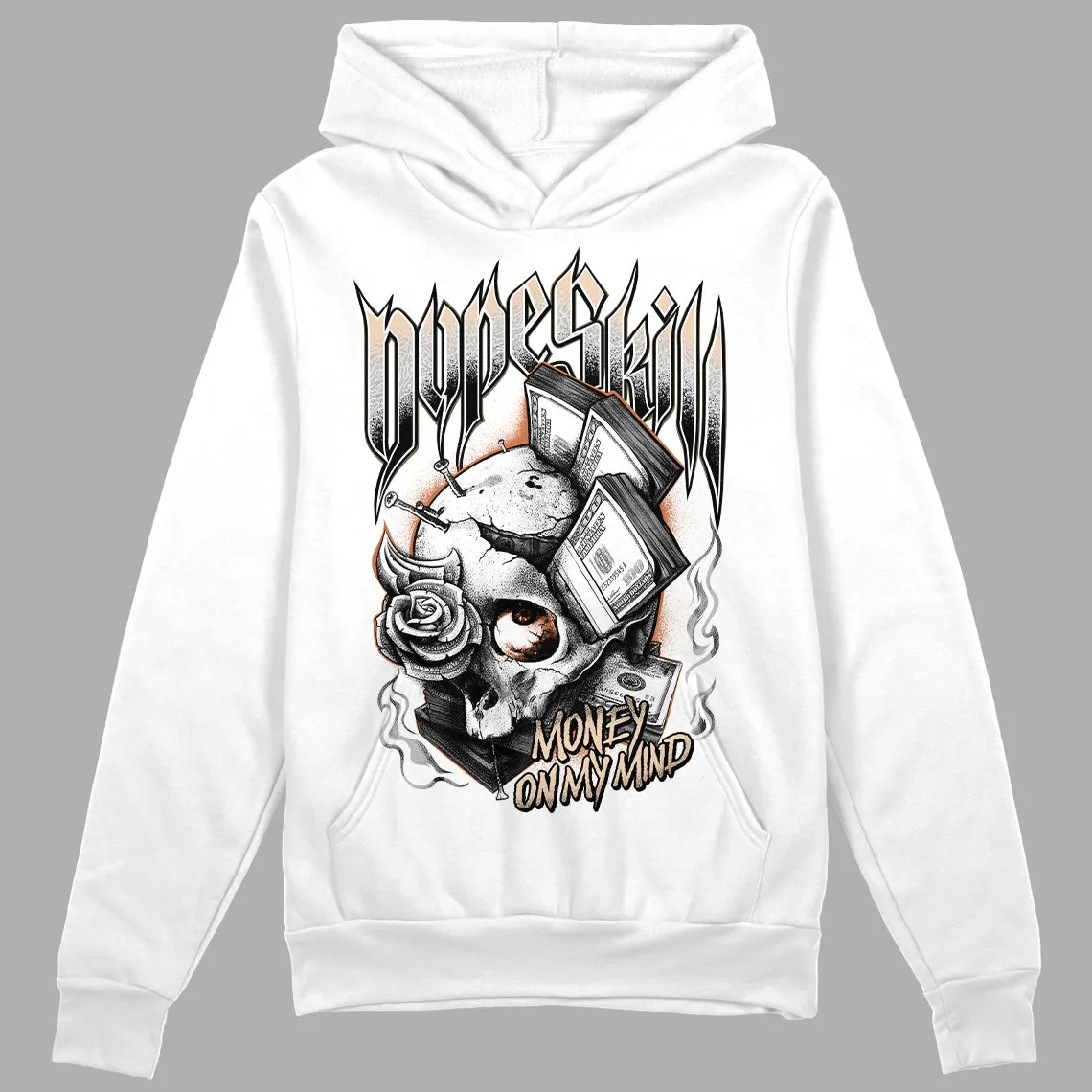 Craft Ivory 3s DopeSkill Hoodie Sweatshirt Money On My Mind Graphic sold by DopeSkill
