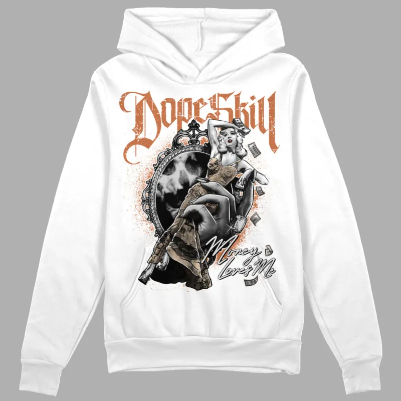 Craft Ivory 3s DopeSkill Hoodie Sweatshirt Money Loves Me Graphic sold by DopeSkill