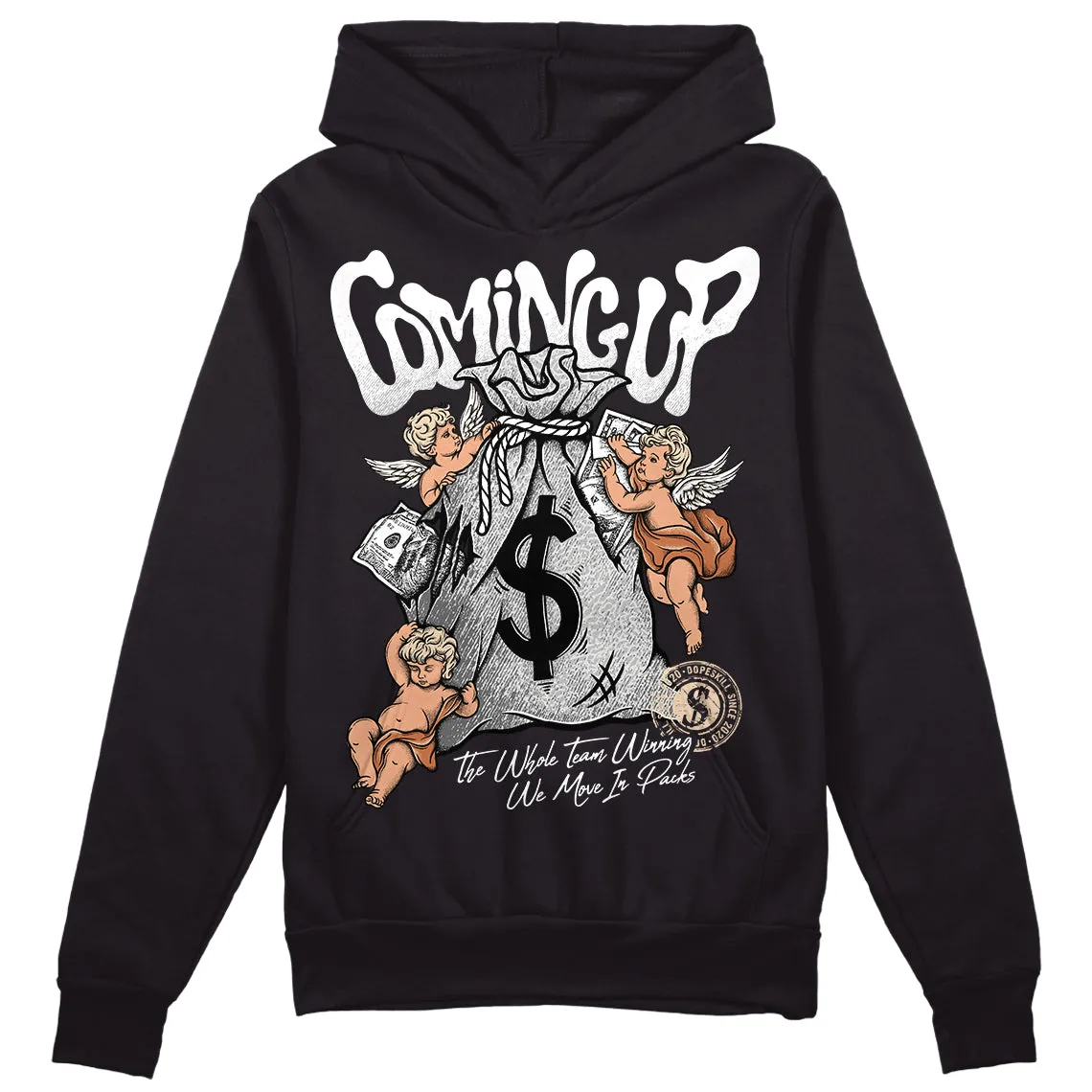 Craft Ivory 3s DopeSkill Hoodie Sweatshirt Money Bag Coming Up Graphic sold by DopeSkill product image thumbnail 2