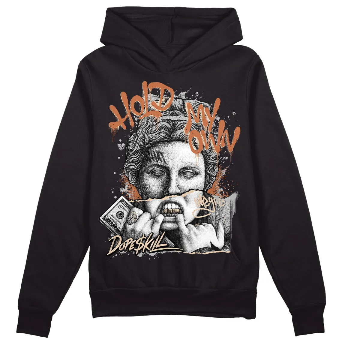 Craft Ivory 3s DopeSkill Hoodie Sweatshirt Hold My Own Graphic sold by DopeSkill product image thumbnail 2
