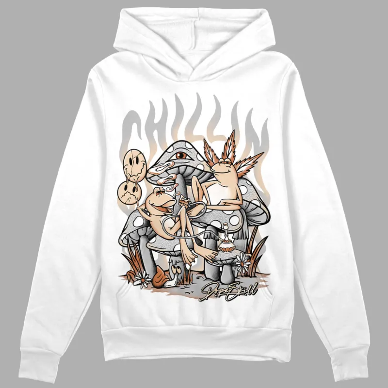 Craft Ivory 3s DopeSkill Hoodie Sweatshirt Chillin Graphic sold by DopeSkill