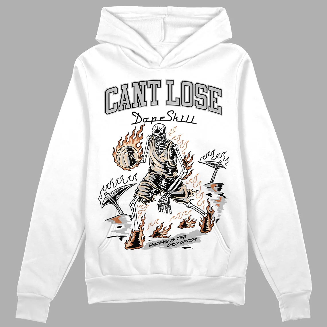 Craft Ivory 3s DopeSkill Hoodie Sweatshirt Cant Lose Graphic sold by DopeSkill