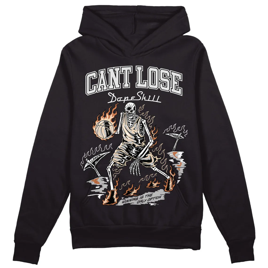 Craft Ivory 3s DopeSkill Hoodie Sweatshirt Cant Lose Graphic sold by DopeSkill product image thumbnail 2