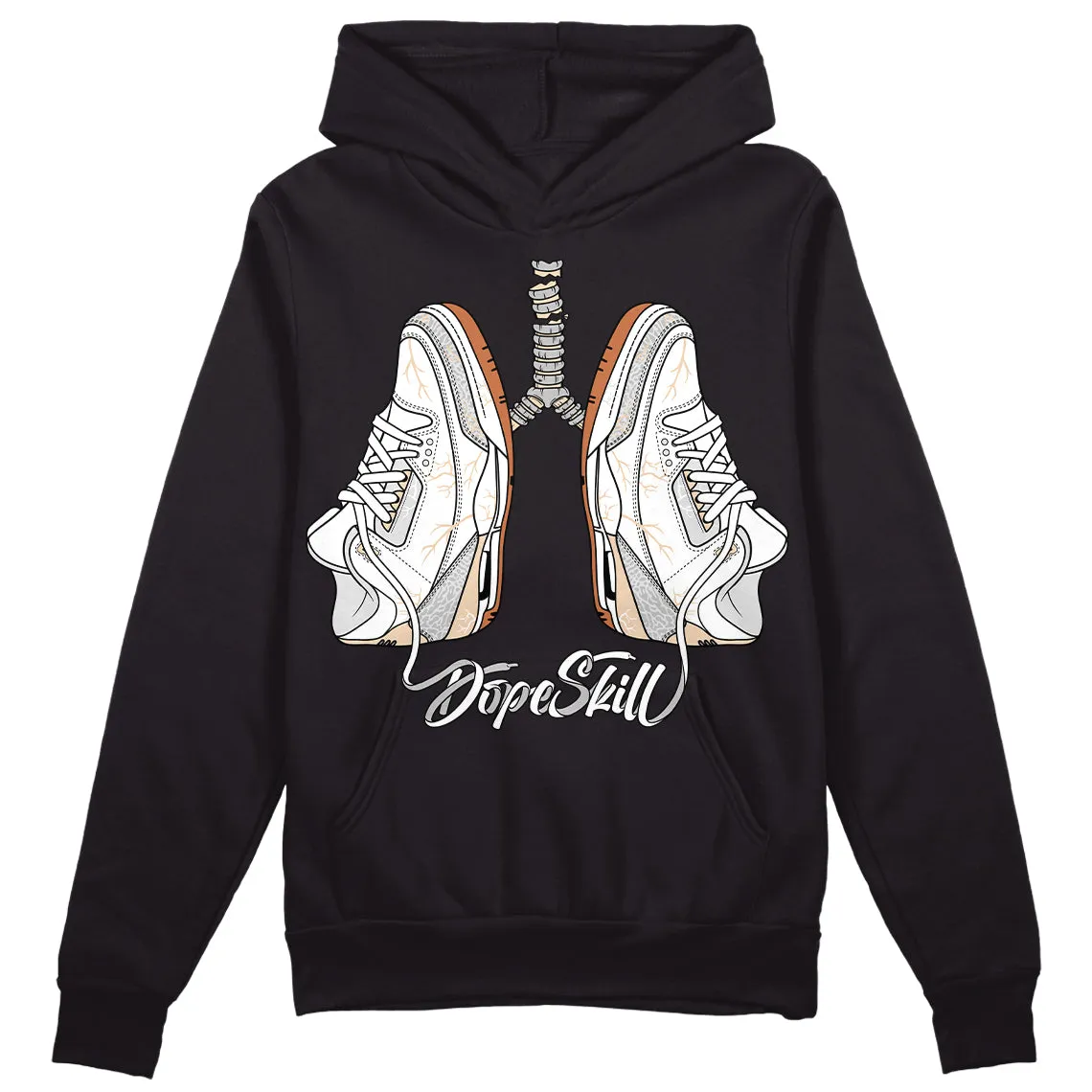 Craft Ivory 3s DopeSkill Hoodie Sweatshirt Breathe Graphic sold by DopeSkill product image thumbnail 2