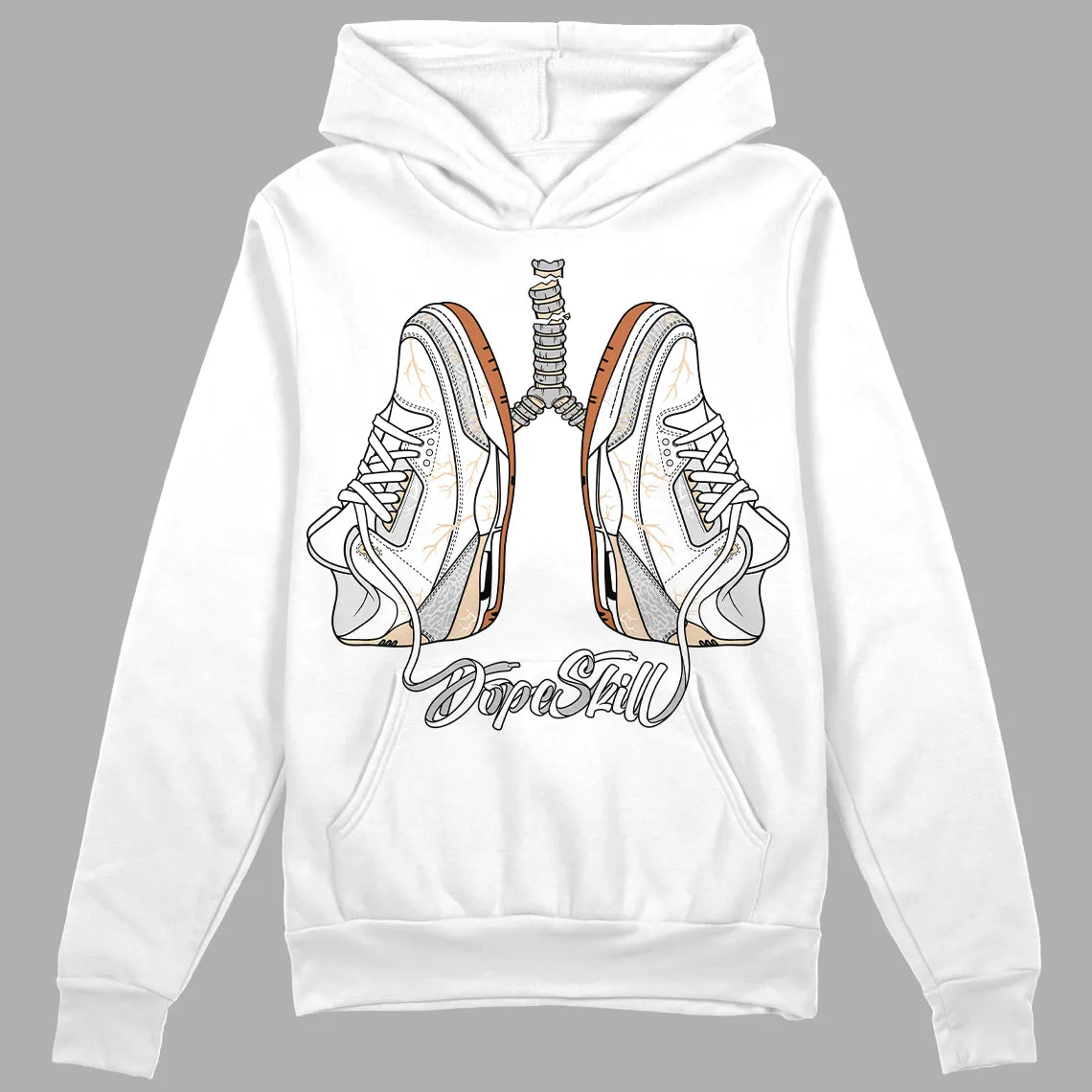 Craft Ivory 3s DopeSkill Hoodie Sweatshirt Breathe Graphic sold by DopeSkill