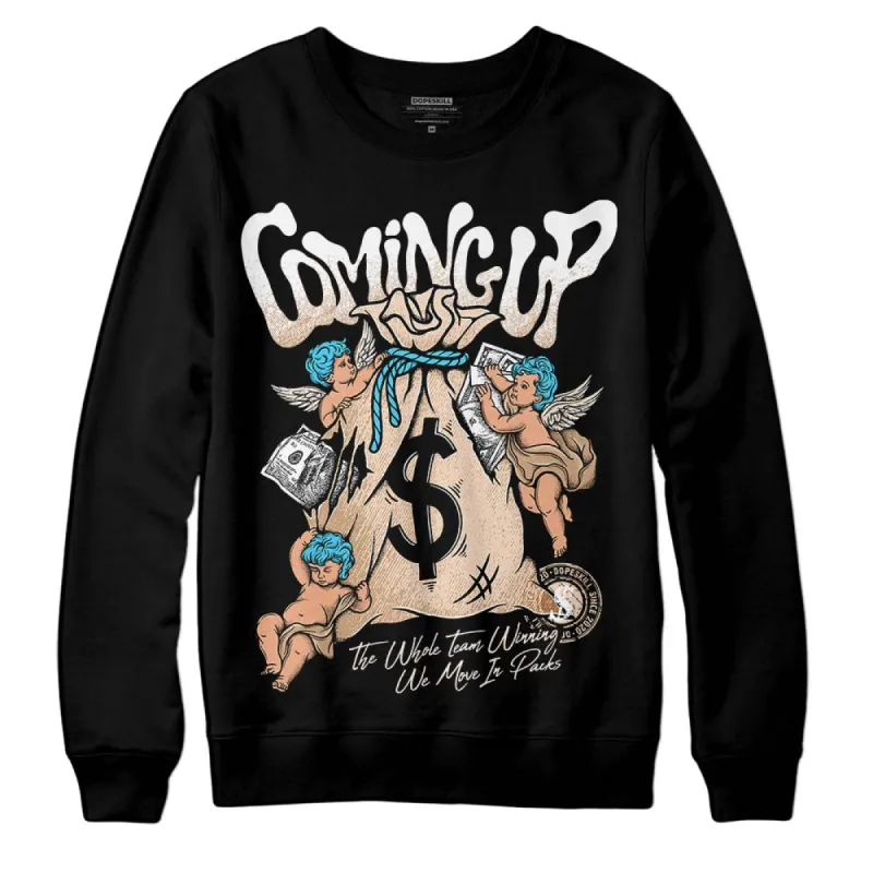 Sail Black 2s DopeSkill Sweatshirt Money Bag Coming Up Graphic sold by DopeSkill